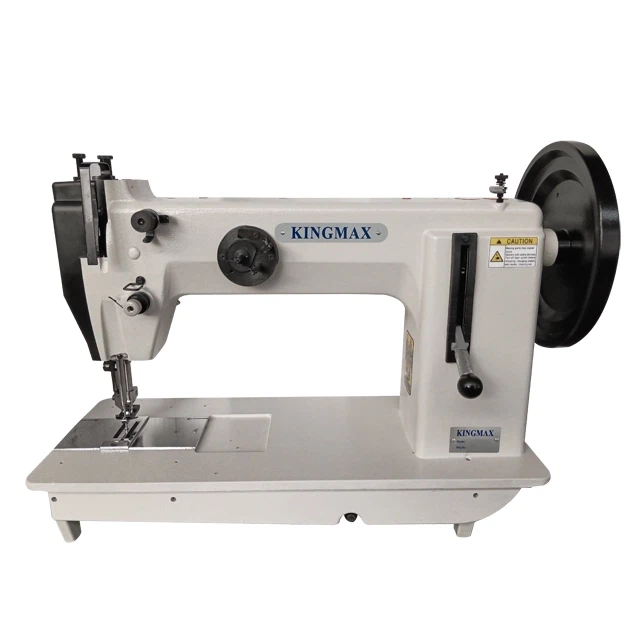 Large Barrel Shuttle Hook Top and Bottom Feed Sewing Machine