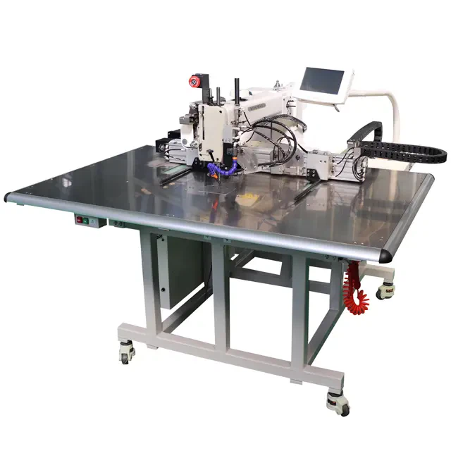 Large Filed Pattern Sewing Machine with Large Barrel Shuttle Hook and Thick Thread