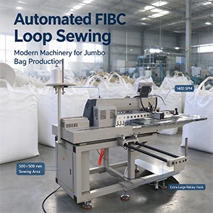 Advanced Automatic Sewing Machines For FIBC & Jumbo Bag Manufacturing