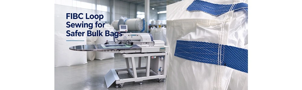 High Speed Automatic Big Bag Loop Sewing Machine High Speed Automatic Big Bag Loop Sewing Machine