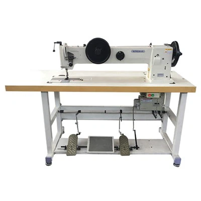 1&2 Needle 30 Inch Long Arm Triple Feed and Walking Foot Heavy Duty and Extra Heavy Duty Lockstitch Sewing Machine