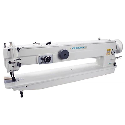 1-needle 18 and 30 Inch Long Arm Top and Bottom Feed Zigzag Sewing Machine