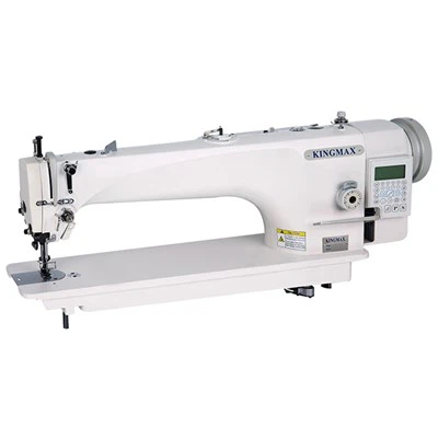 Direct-driven 1-needle 18 Inch Long Arm Compound Feed and Walking Foot with Auto Thread Trimmer Lockstitch Sewing Machine